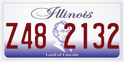 IL license plate Z482132