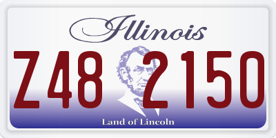 IL license plate Z482150