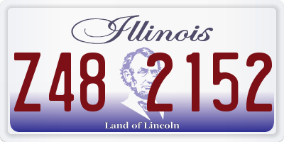 IL license plate Z482152