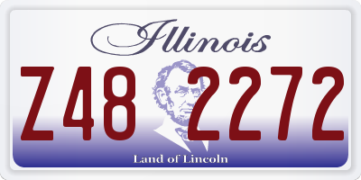 IL license plate Z482272