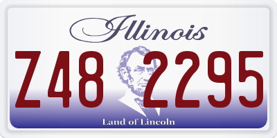 IL license plate Z482295