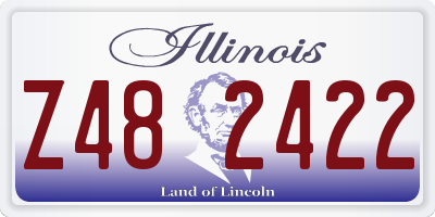 IL license plate Z482422