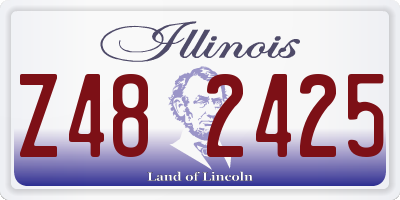 IL license plate Z482425