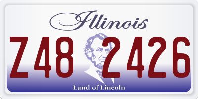 IL license plate Z482426