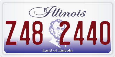 IL license plate Z482440