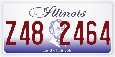 IL license plate Z482464