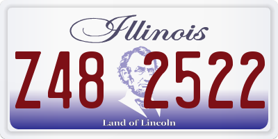 IL license plate Z482522