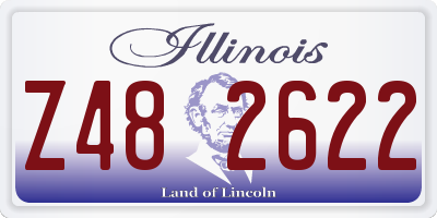IL license plate Z482622