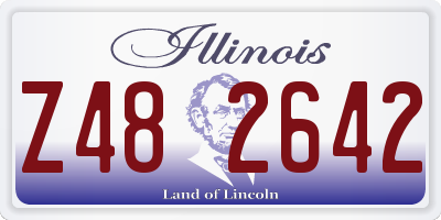 IL license plate Z482642