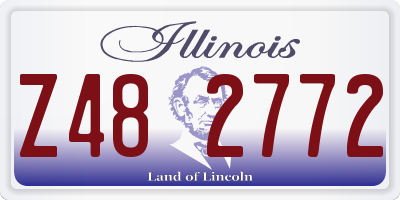 IL license plate Z482772
