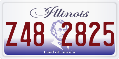 IL license plate Z482825