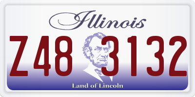 IL license plate Z483132