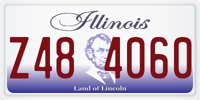 IL license plate Z484060