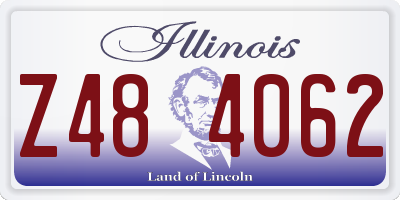 IL license plate Z484062