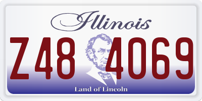 IL license plate Z484069