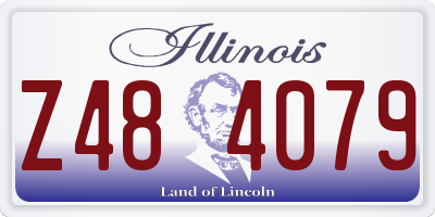 IL license plate Z484079