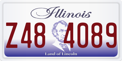 IL license plate Z484089