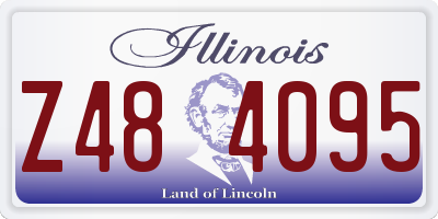 IL license plate Z484095