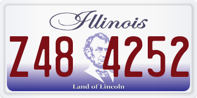 IL license plate Z484252
