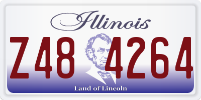 IL license plate Z484264