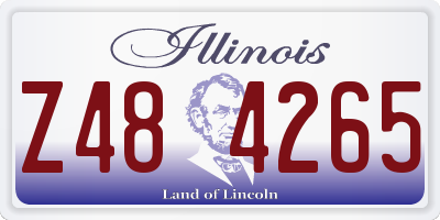 IL license plate Z484265