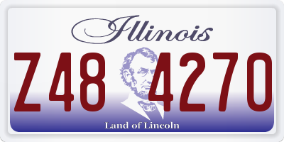 IL license plate Z484270
