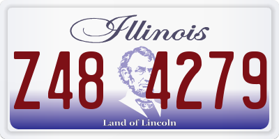 IL license plate Z484279