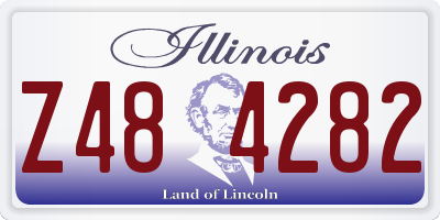 IL license plate Z484282