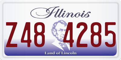 IL license plate Z484285