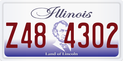 IL license plate Z484302
