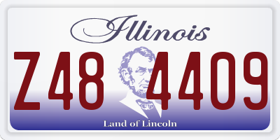 IL license plate Z484409