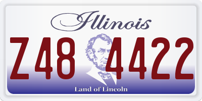 IL license plate Z484422