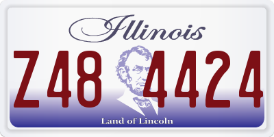IL license plate Z484424