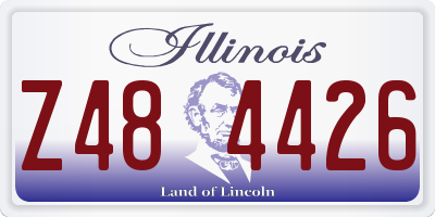 IL license plate Z484426
