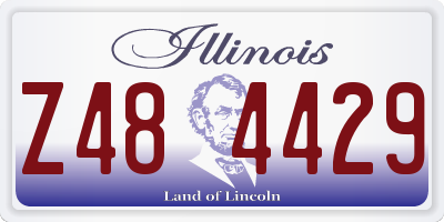IL license plate Z484429