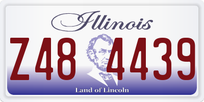 IL license plate Z484439