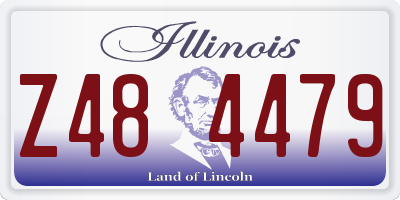 IL license plate Z484479