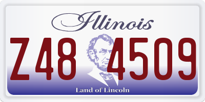 IL license plate Z484509
