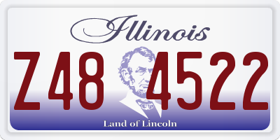 IL license plate Z484522