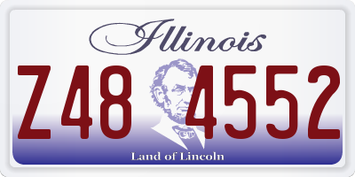 IL license plate Z484552