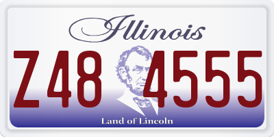 IL license plate Z484555