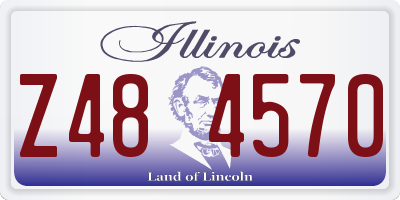 IL license plate Z484570