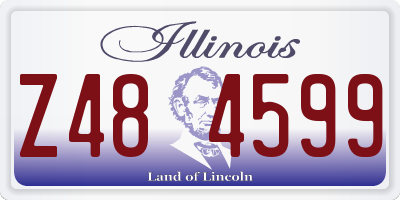 IL license plate Z484599