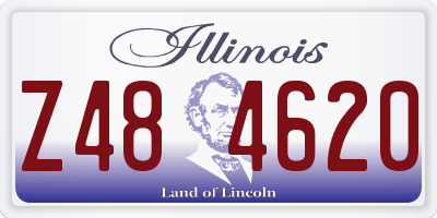 IL license plate Z484620