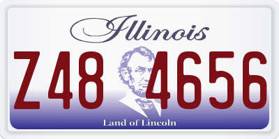 IL license plate Z484656