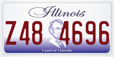 IL license plate Z484696