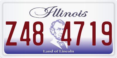 IL license plate Z484719