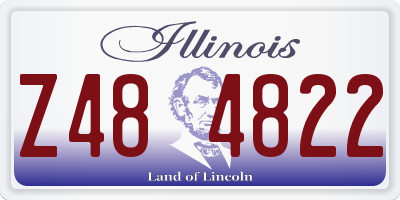 IL license plate Z484822