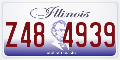 IL license plate Z484939