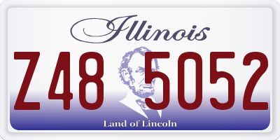 IL license plate Z485052
